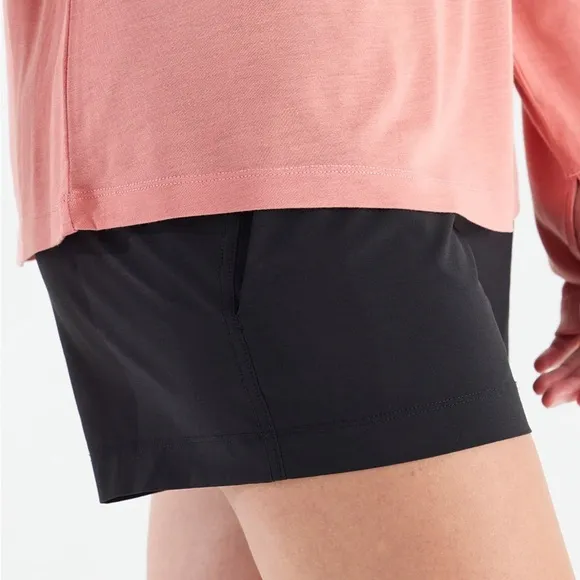 🌈 Free Fly Apparel Black Pull On Breeze Shorts Size Large