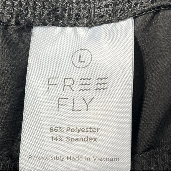 🌈 Free Fly Apparel Black Pull On Breeze Shorts Size Large