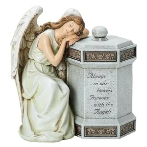 11.75"H Angel Memorial Box Garden