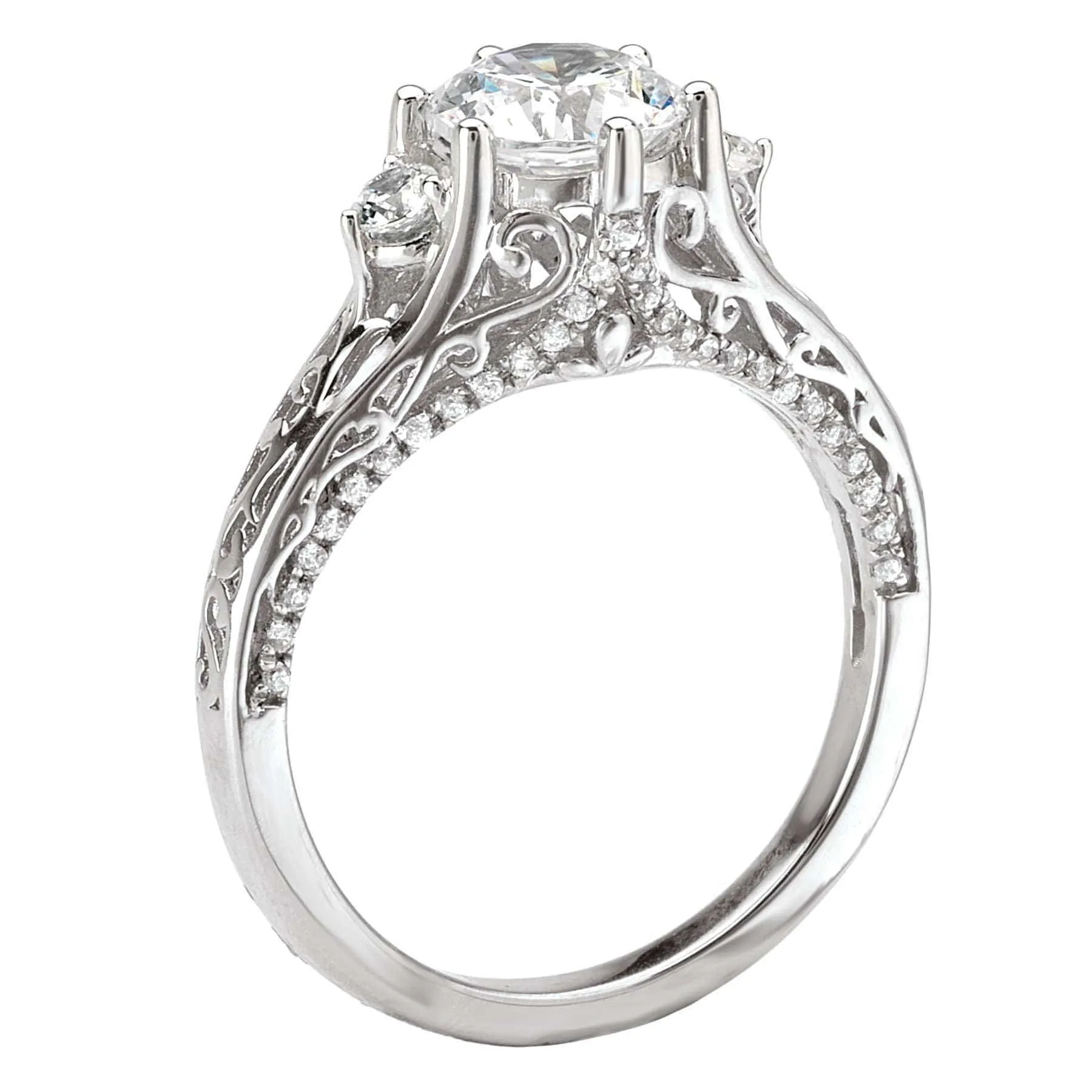 14kt Antique Solitaire