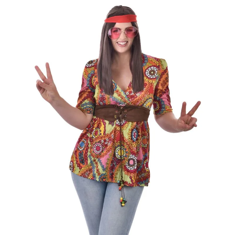 1960s Hippie Womens Shirt