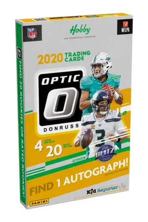 2020 NFL Panini Donruss Optic Football Hobby 1 Box Break #4