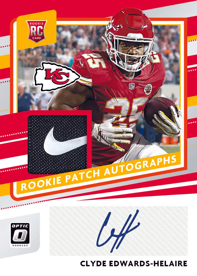 2020 NFL Panini Donruss Optic Football Hobby 1 Box Break #4