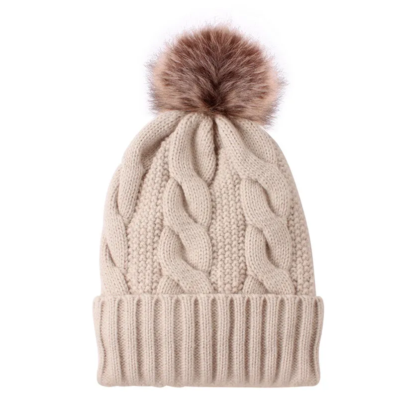30 Pieces) Satin Weave Design Pompon Cap