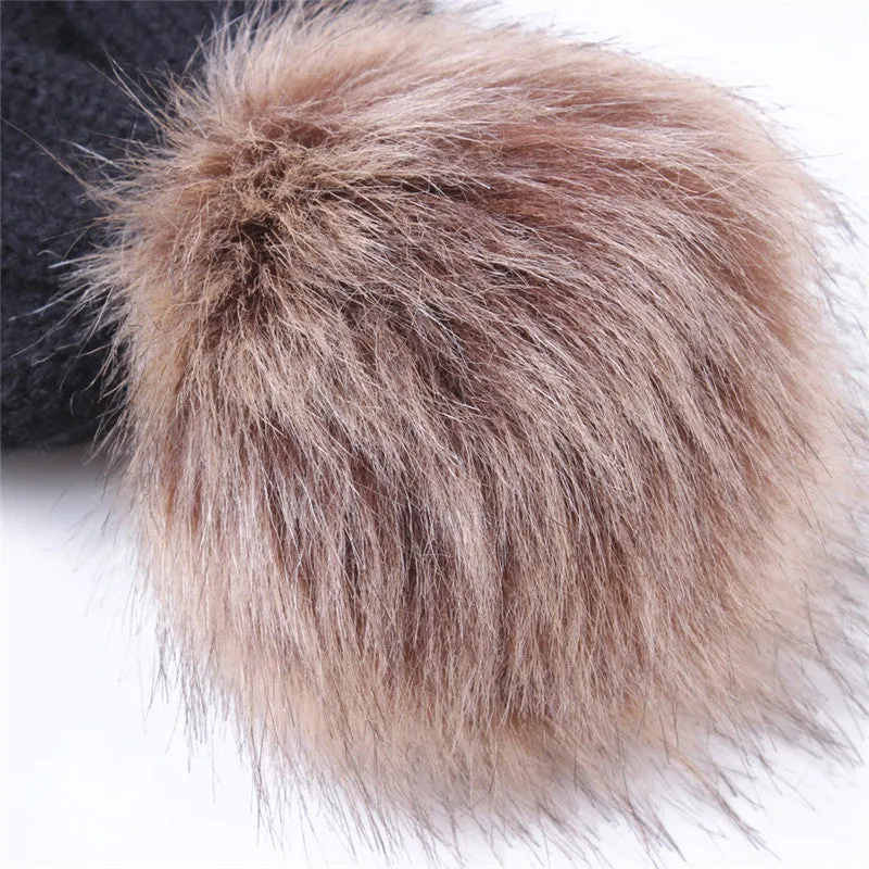 30 Pieces) Satin Weave Design Pompon Cap