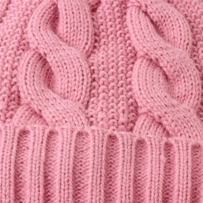 30 Pieces) Satin Weave Design Pompon Cap
