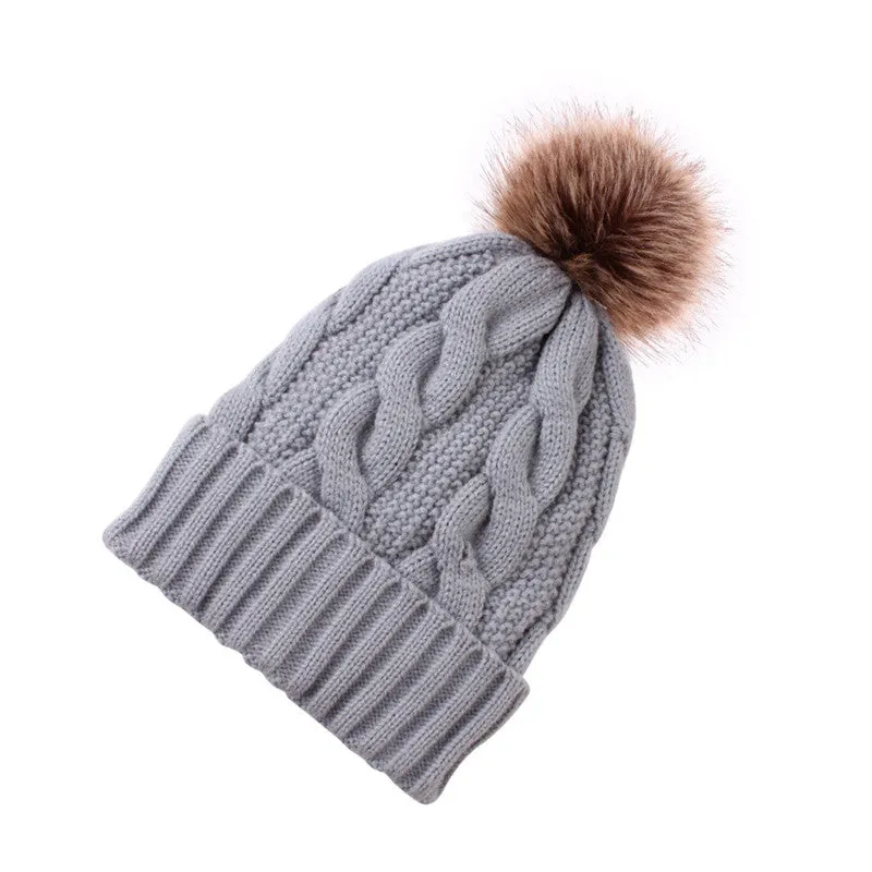 30 Pieces) Satin Weave Design Pompon Cap