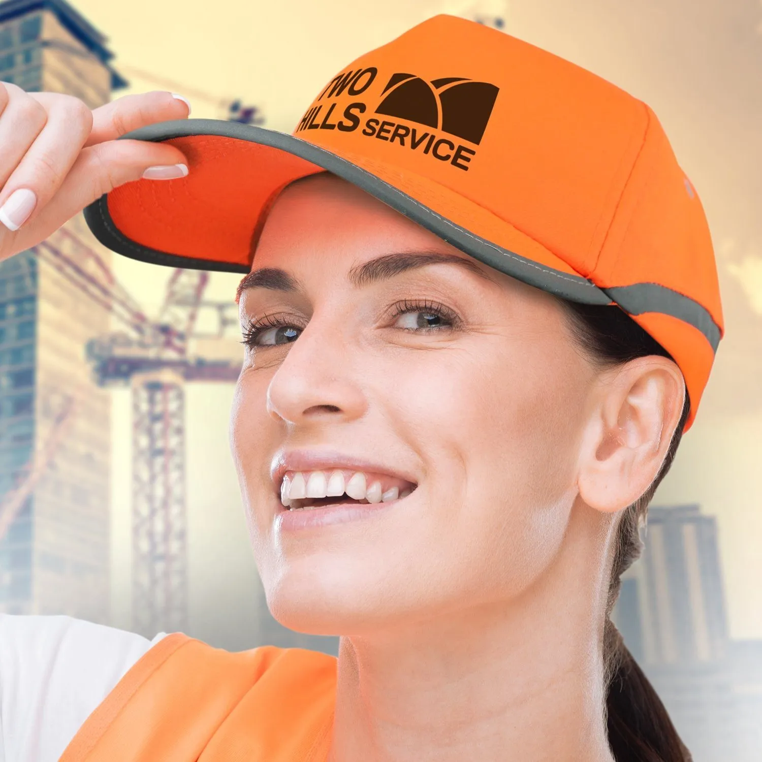 5 Panel Hi-Vis Cap(SHW-05T)