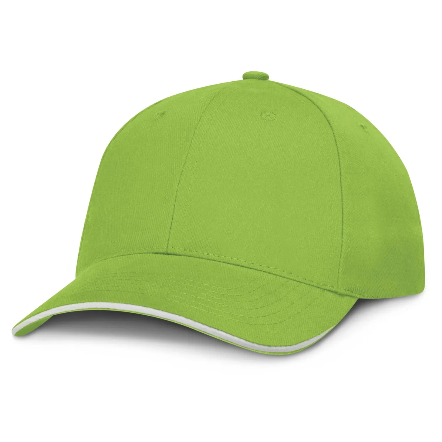 6 Panel Sandwich White Trim Cap(SHW-13T)