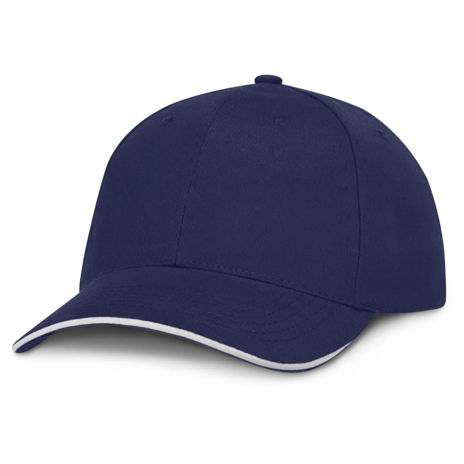 6 Panel Sandwich White Trim Cap(SHW-13T)