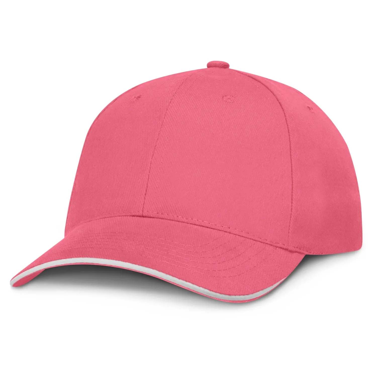 6 Panel Sandwich White Trim Cap(SHW-13T)
