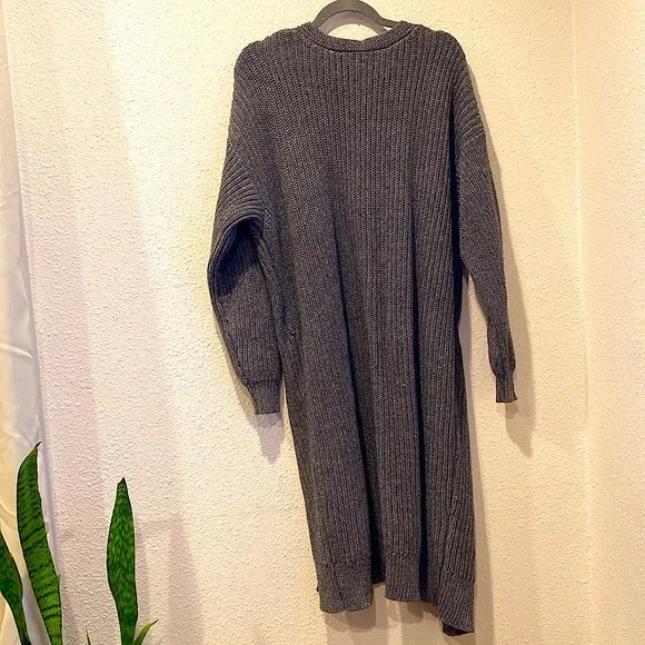 AA chunky knit longline‎ sweater