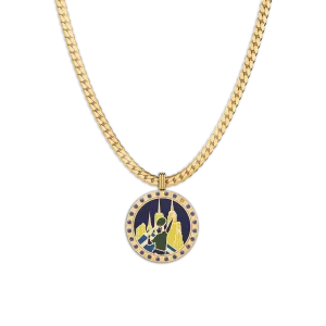 'Ace Adornments' Diamond Spinning Pendant