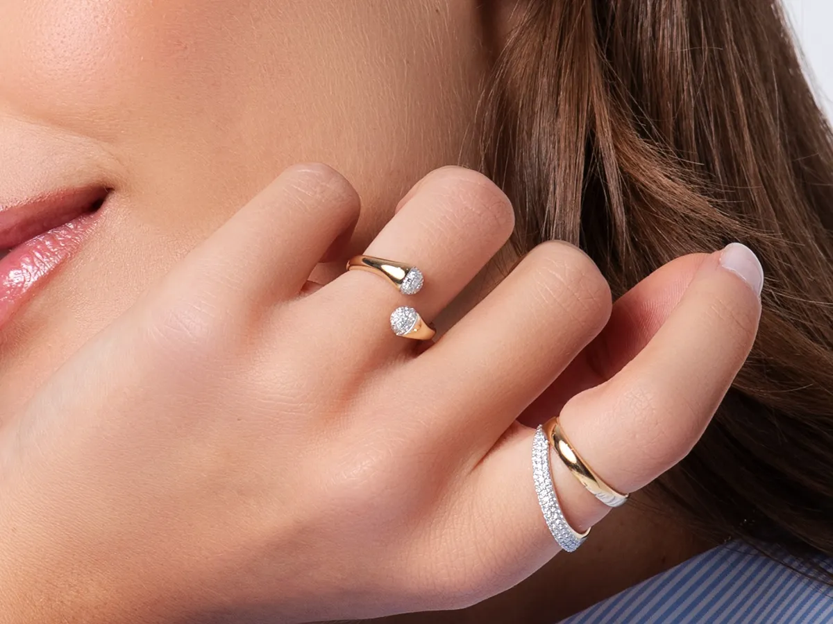 Affair Swivel Bulb Ring