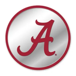 Alabama Crimson Tide: Modern Disc Mirrored Wall Sign
