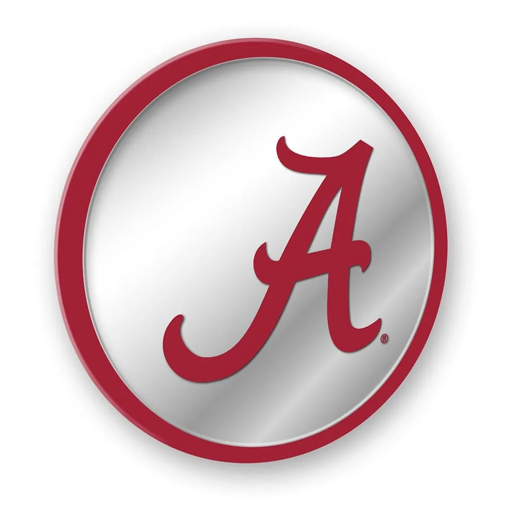 Alabama Crimson Tide: Modern Disc Mirrored Wall Sign