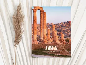 Amman Retro Wall Art, Jordan