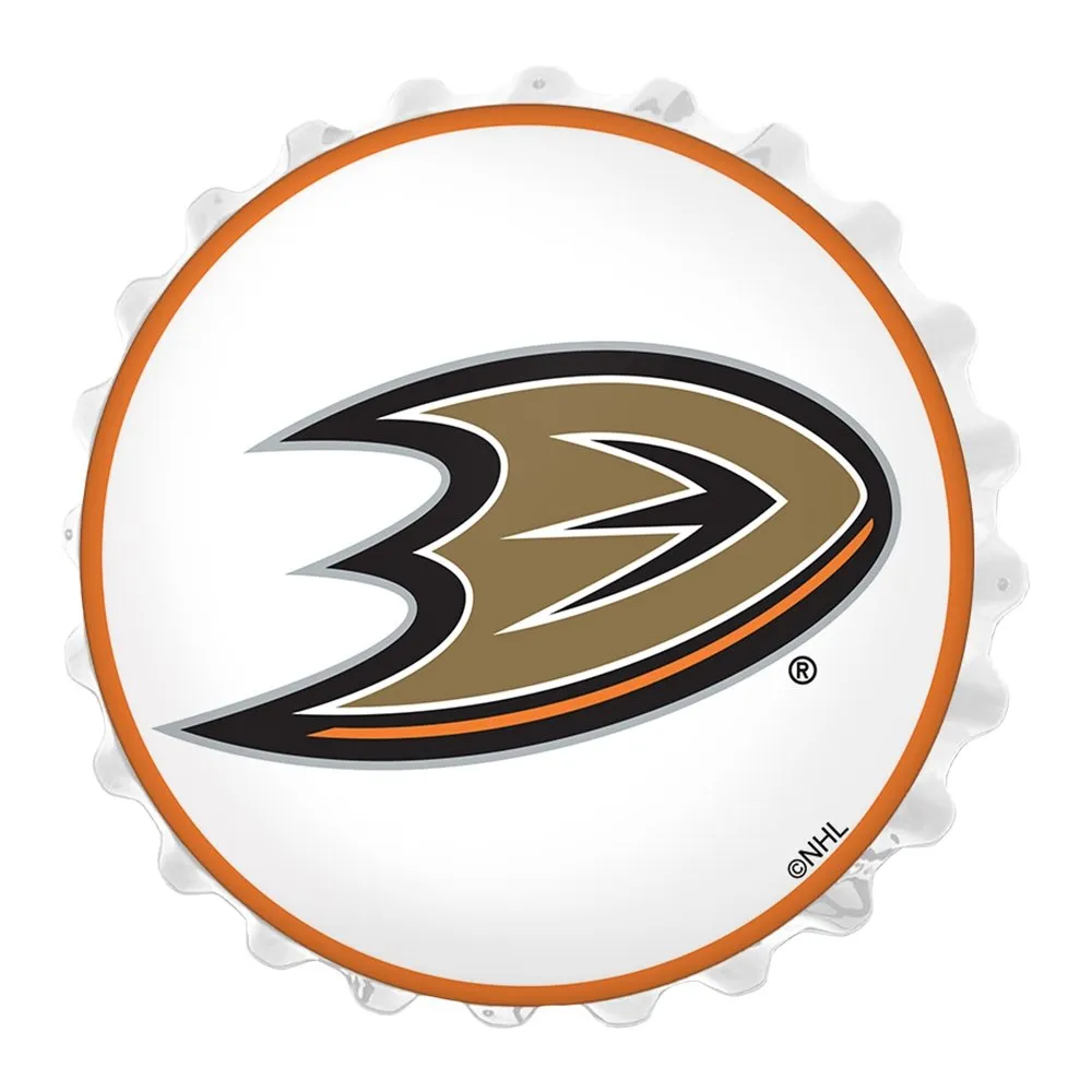Anaheim Ducks: Bottle Cap Wall Light