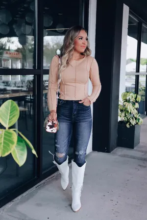 Anana Soft Reverse Seam Top