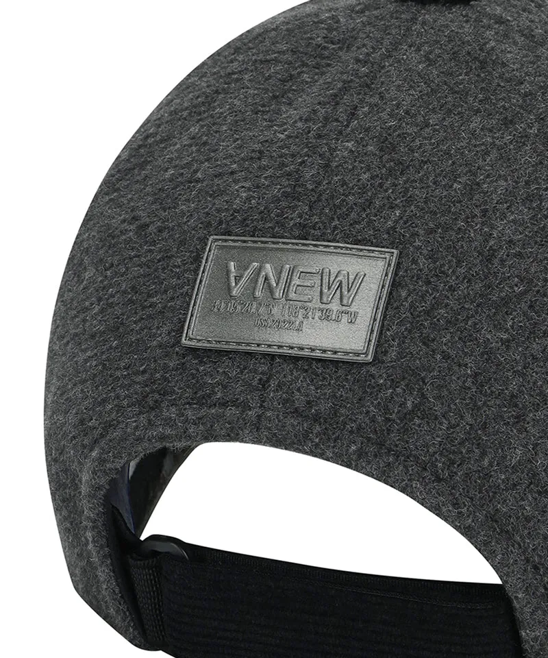 ANEW Golf Men's Knit Band Ball Cap - Black