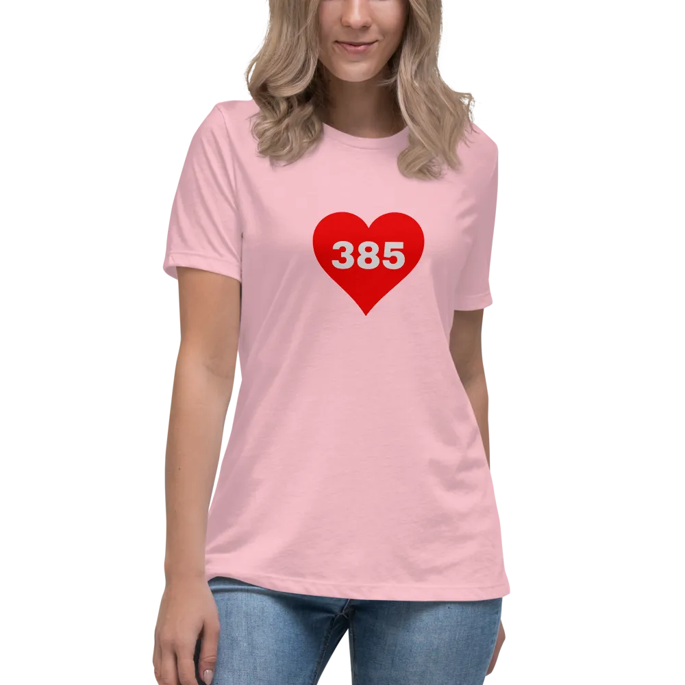 AREA CODE 385 Women's Relaxed T-Shirt