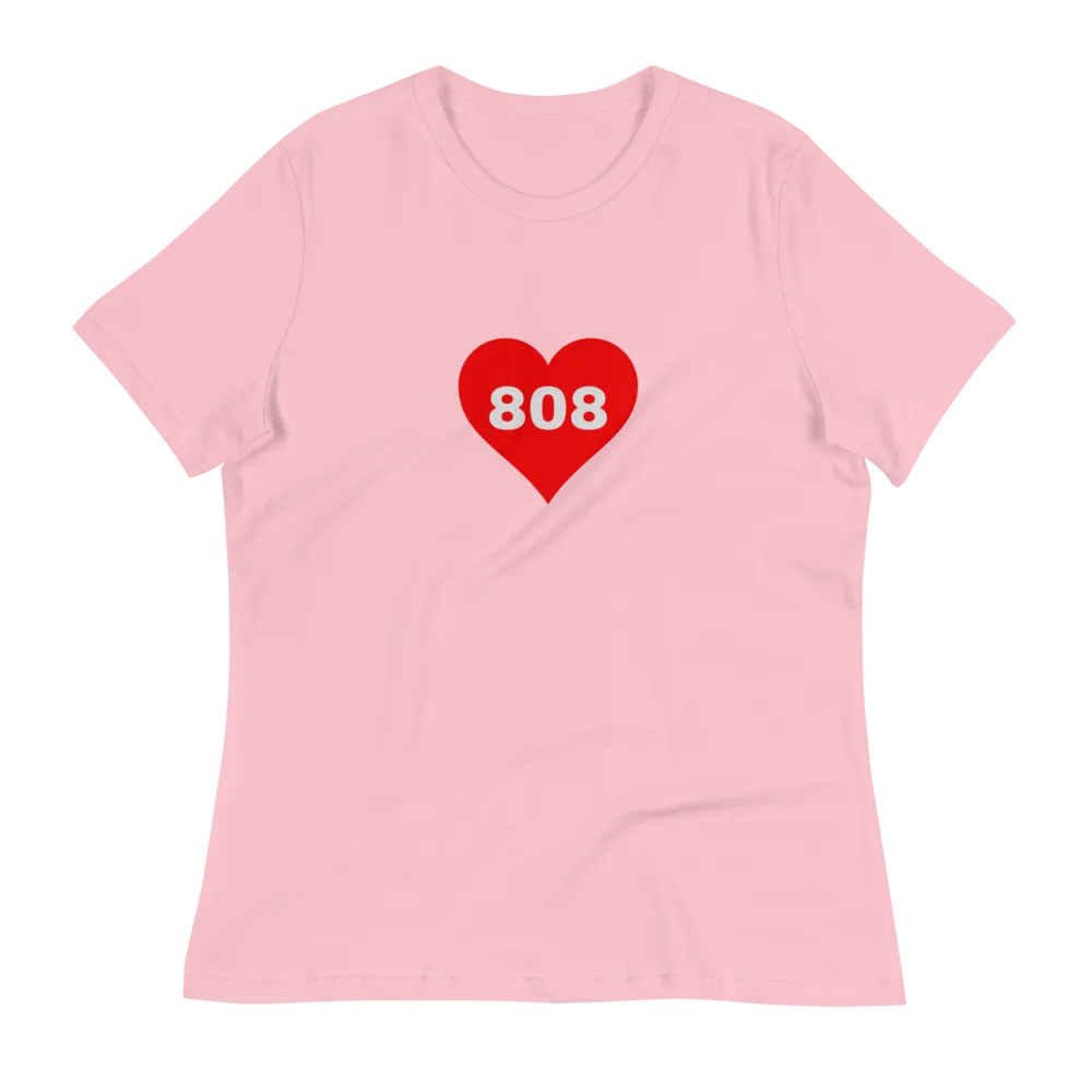 AREA CODE 808 Women's Relaxed T-Shirt