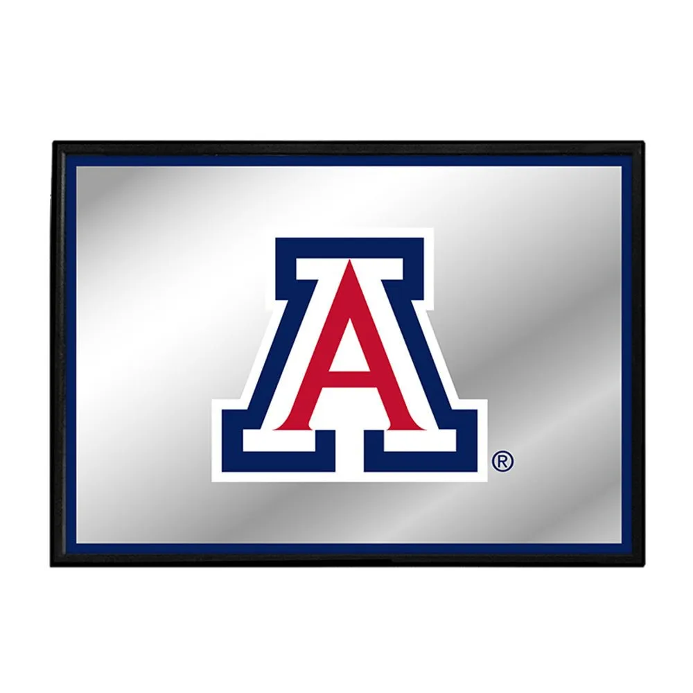 Arizona Wildcats: Framed Mirrored Wall Sign