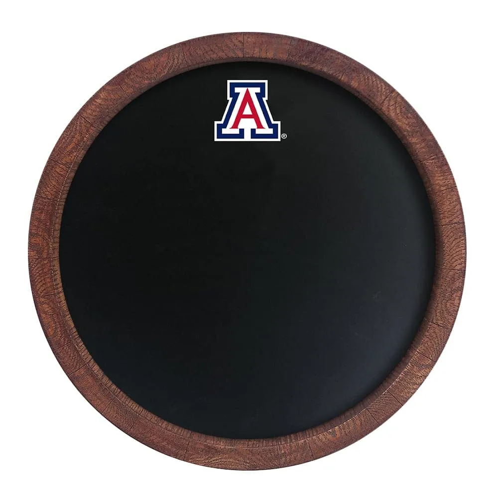 Arizona Wildcats: "Faux" Barrel Top Chalkboard