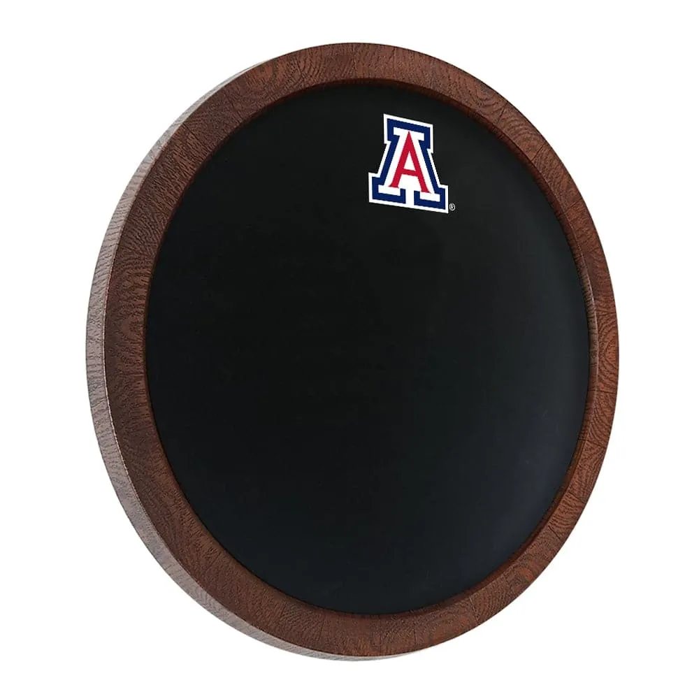 Arizona Wildcats: "Faux" Barrel Top Chalkboard