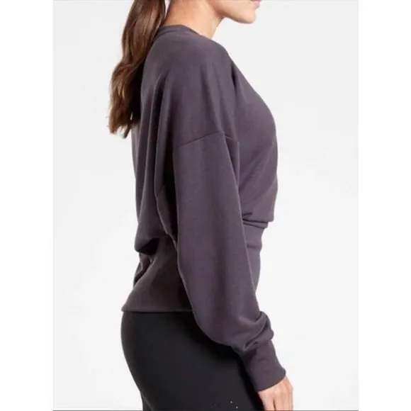 Athleta | Size XS Potrero Sweatshirt Relaxed Fit Crewneck Ribbed