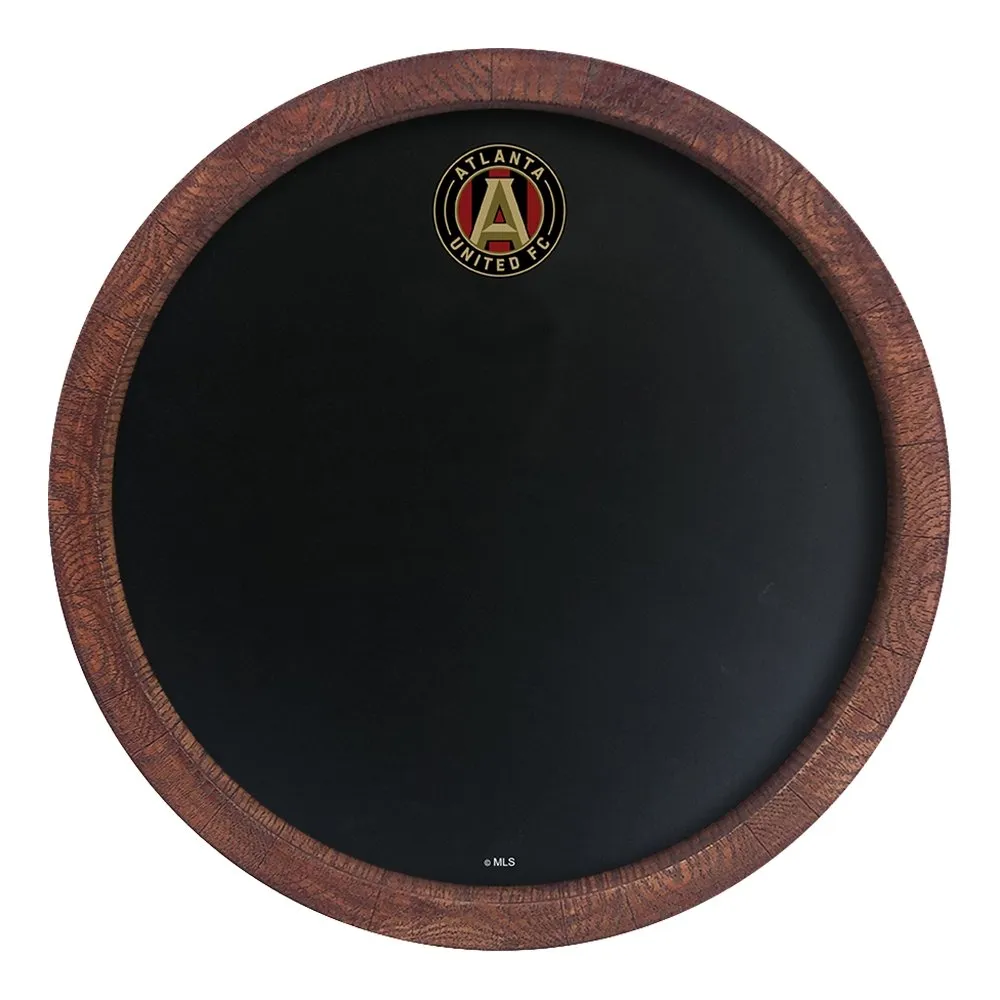 Atlanta United: Chalkboard "Faux" Barrel Top Sign