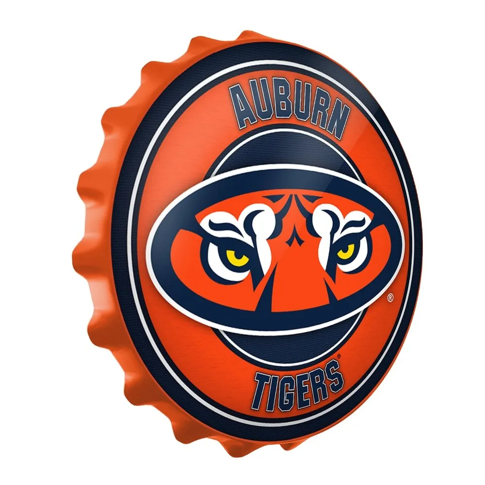 Auburn Tigers: Tiger Eyes -Bottle Cap Wall Sign