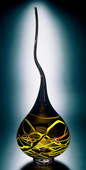 Aurora, Amethyst, Cognac  Sculpture