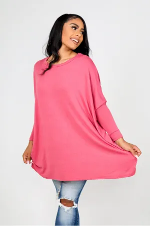 Austin Dolman Knit Top (Rose)