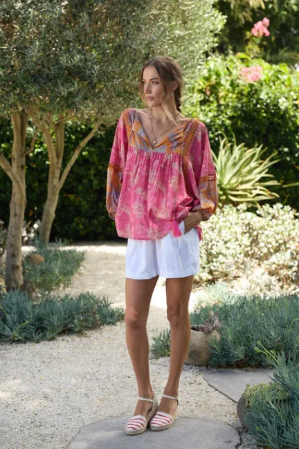 Bahamas Fantasia Patch Top