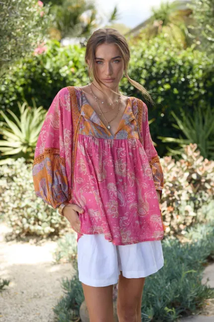 Bahamas Fantasia Patch Top