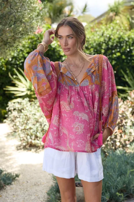 Bahamas Fantasia Patch Top