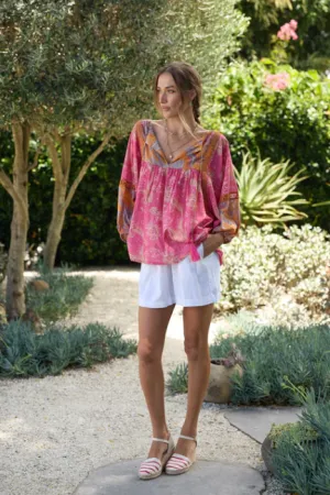 Bahamas Fantasia Patch Top