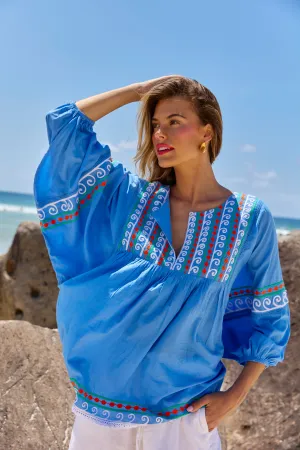 Bahamas Top Aari Embroidery