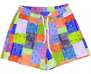 Bandana Print Shorts