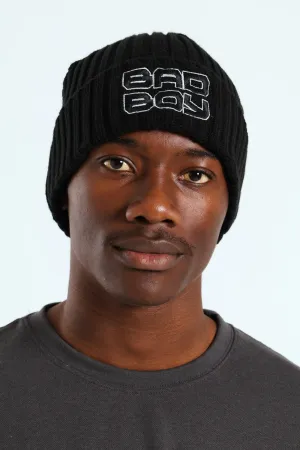 Basic Logo Beanie - Black