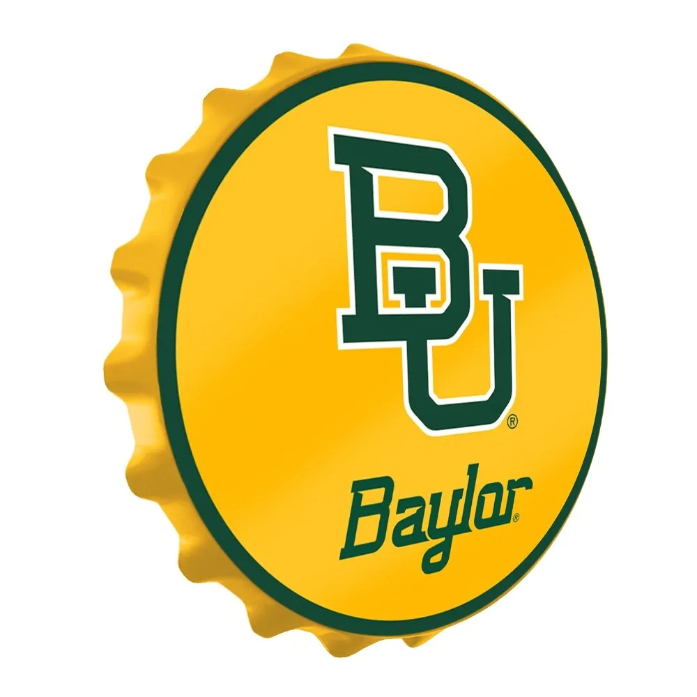 Baylor Bears: Bottle Cap Wall Sign