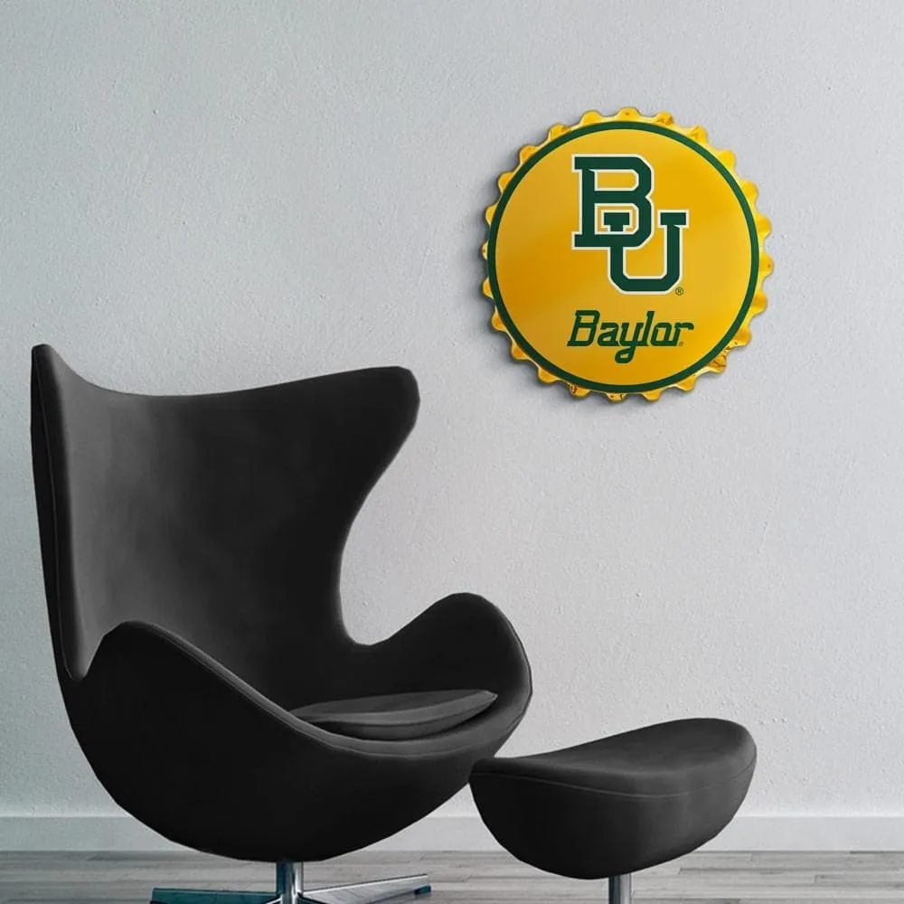 Baylor Bears: Bottle Cap Wall Sign