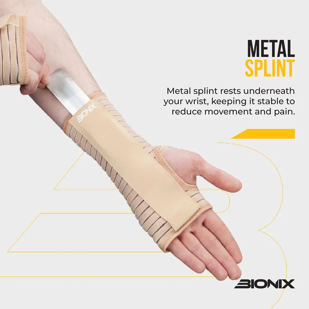 Bionix BEIGE WRIST SUPPORT