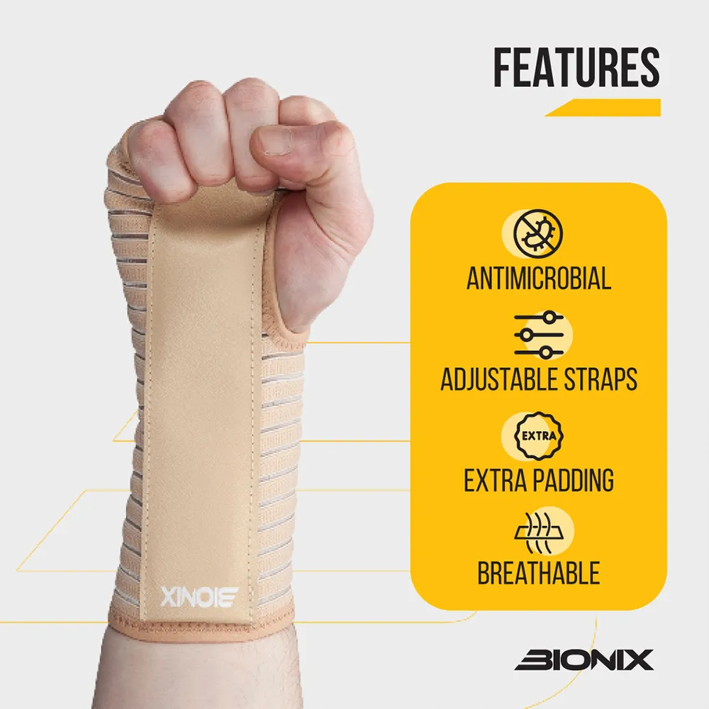 Bionix BEIGE WRIST SUPPORT