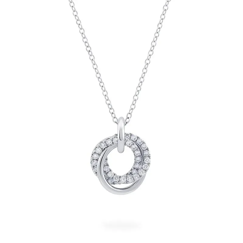 Birks Rosée du Matin Small Diamond Entwine Pendant