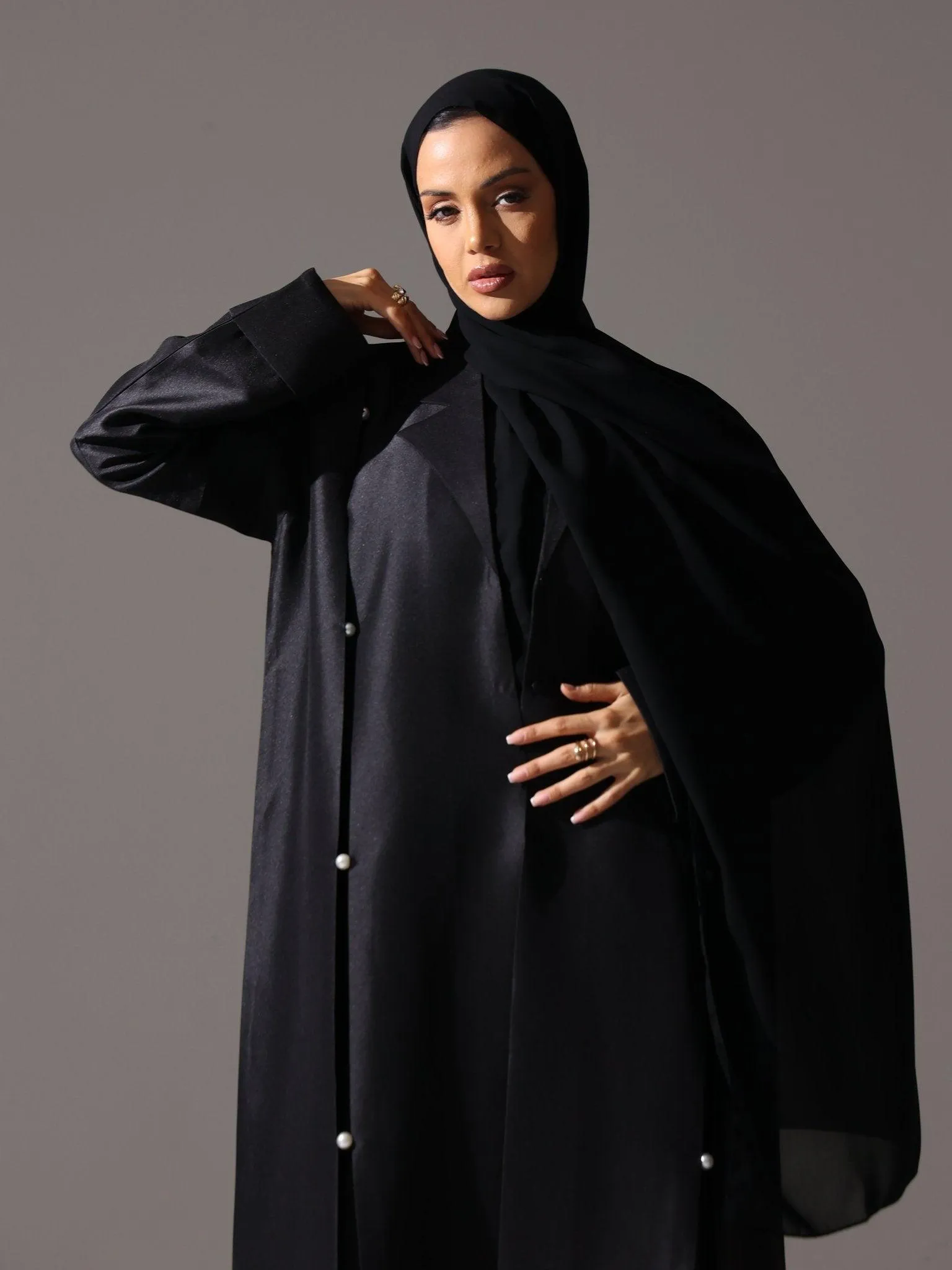 Black Pearl Abaya