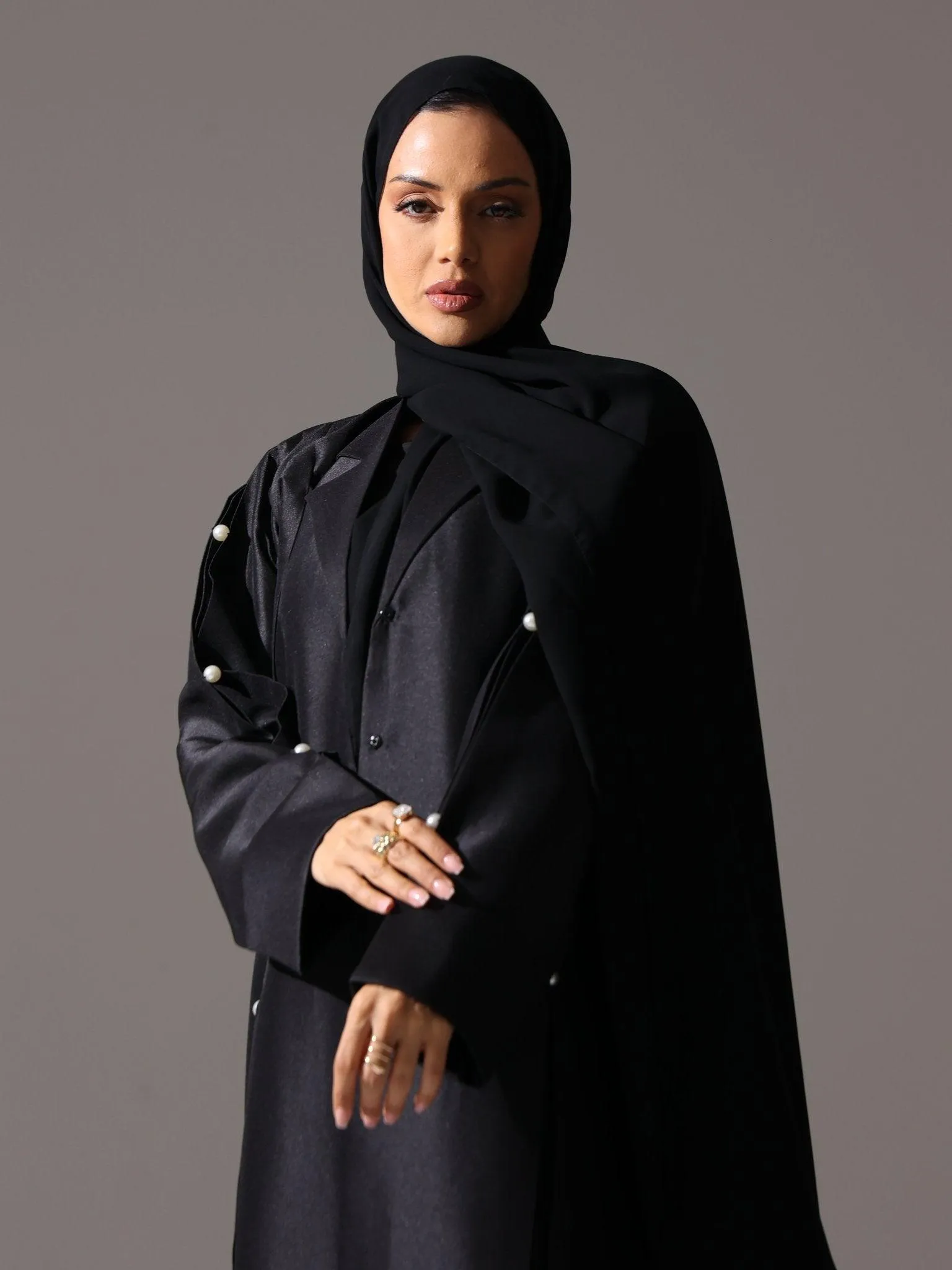 Black Pearl Abaya