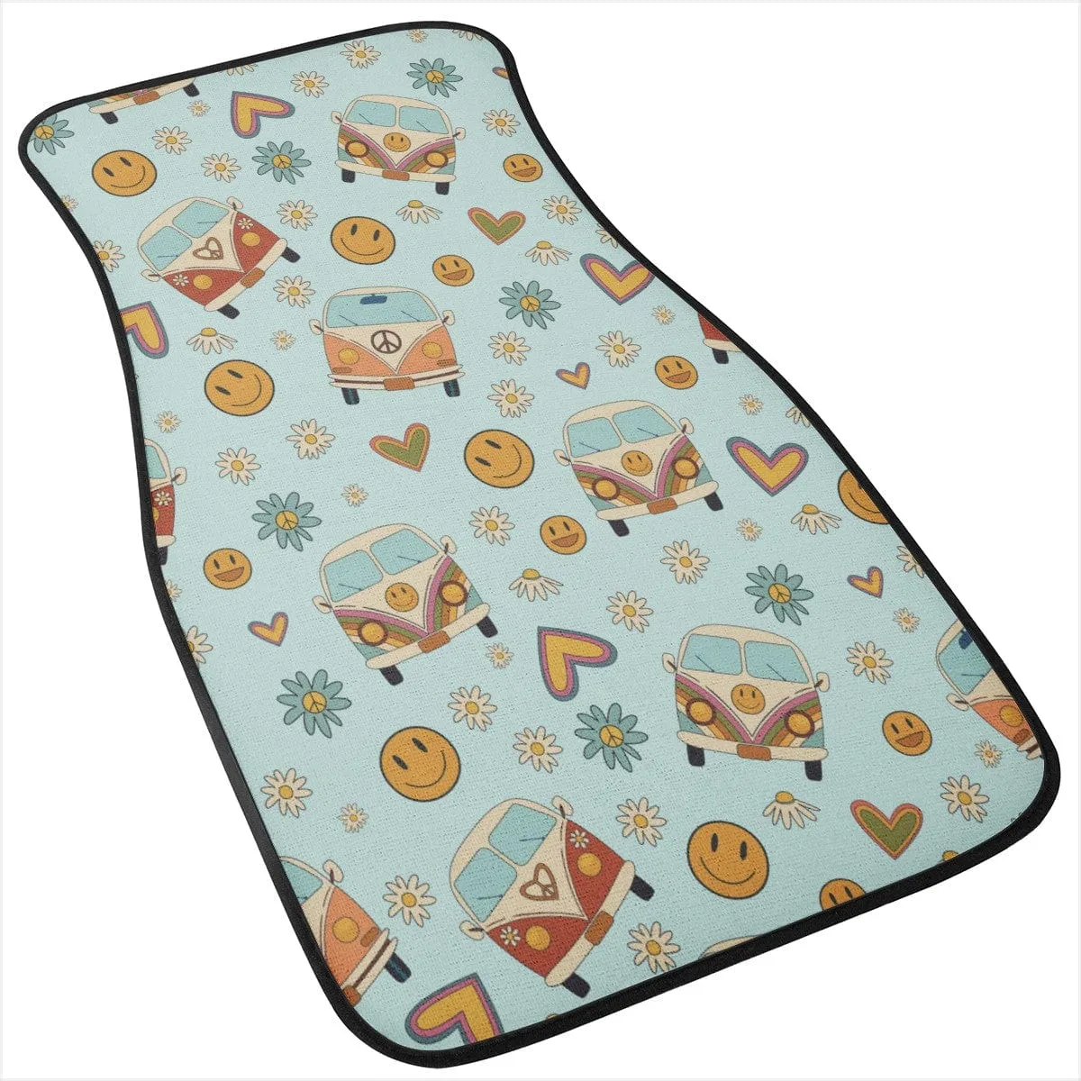 Blue Kombi Van Car Floor Mats