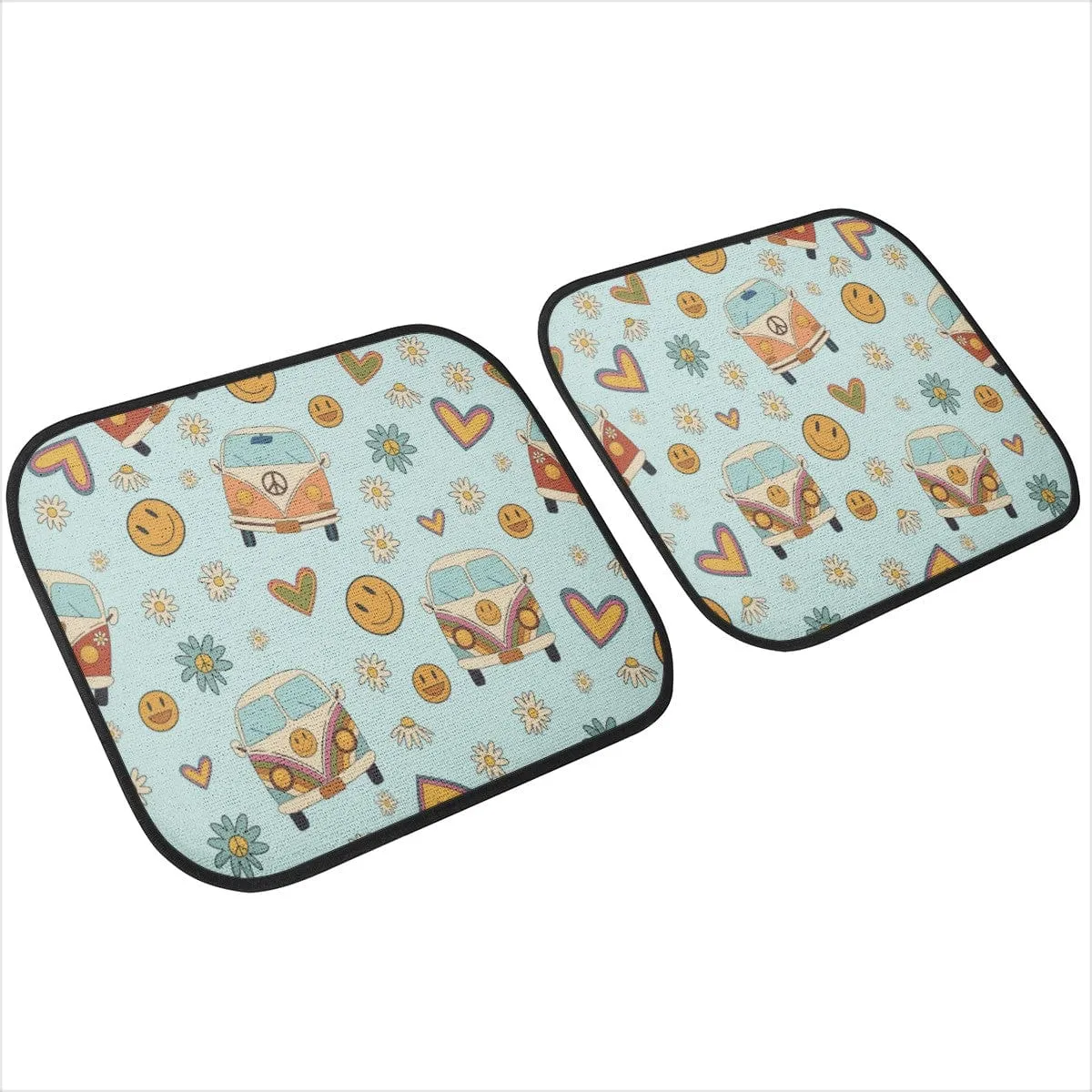 Blue Kombi Van Car Floor Mats